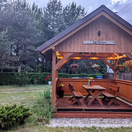 Premium Bory Tucholskie - Wifi Kominek Sauna Jacuzzi Smart Tv Hotel Mecikal